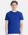 Hanes 4980 Deep Royal — on model front