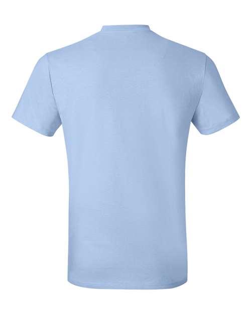 Hanes 4980 Light Blue — back
