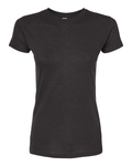 Women's Poly-Rich Slim Fit Tee - Black