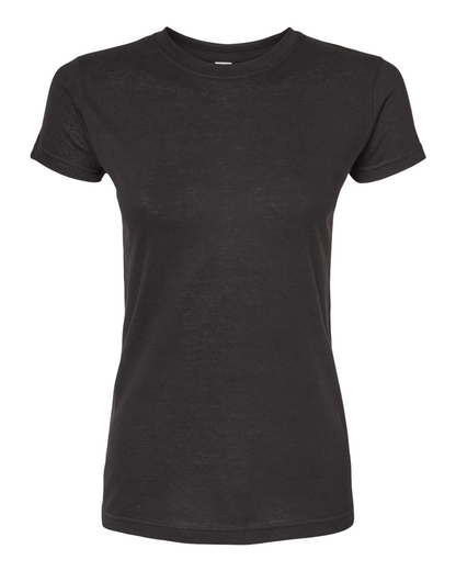 Women's Poly-Rich Slim Fit Tee - Black