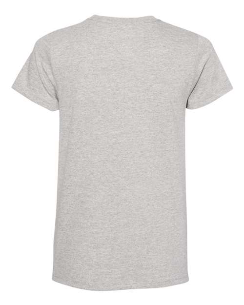 Hanes 5680 Light Steel — back