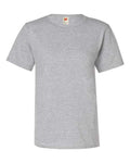 Hanes 5680 Light Steel — front