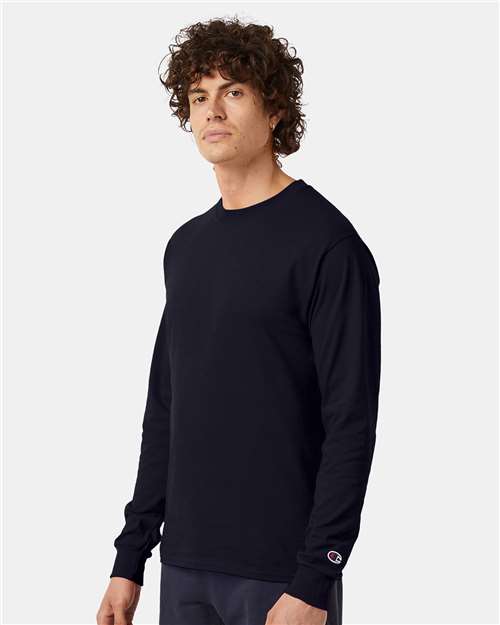 Champion CC8C Navy — on model side