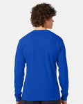 Champion CC8C Royal Blue — on model back