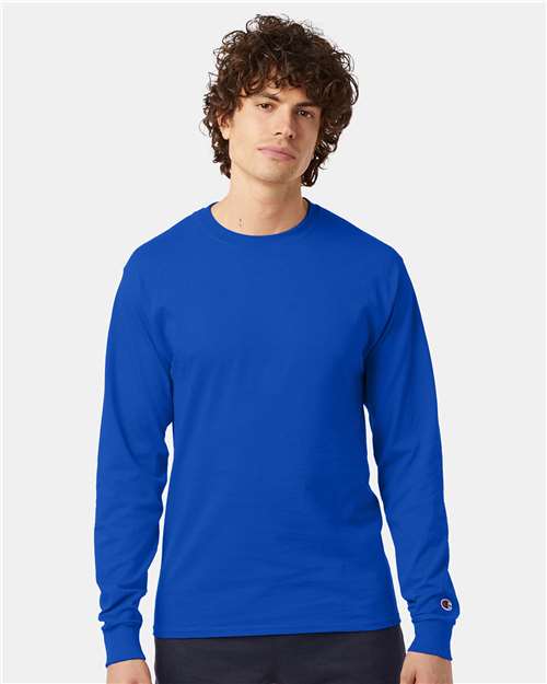 Champion CC8C Royal Blue — on model front