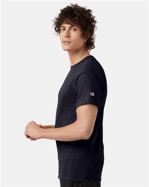 Champion T425 Navy — on model side