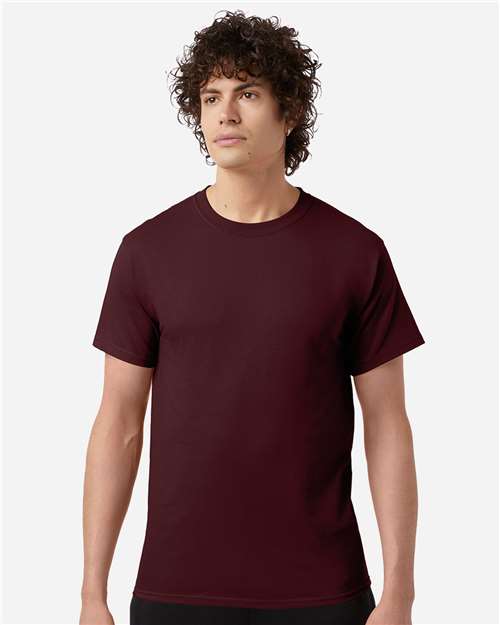 Champion T425 Maroon — on model front