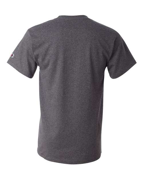 Champion T425 Charcoal Heather — back