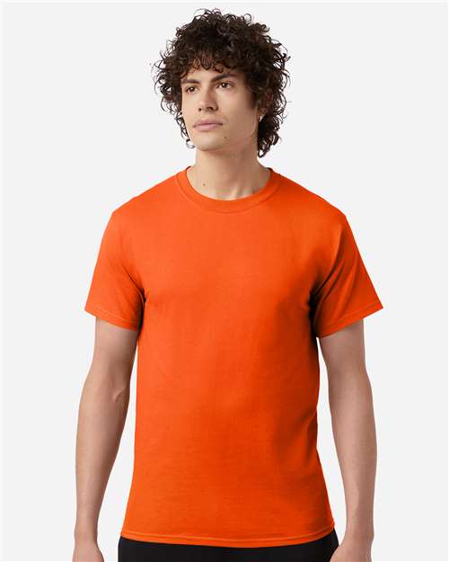 Champion T425 Orange — on model front