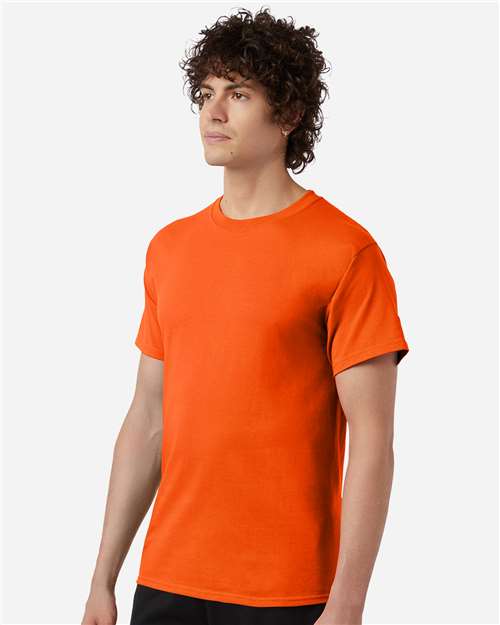 Champion T425 Orange — on model side