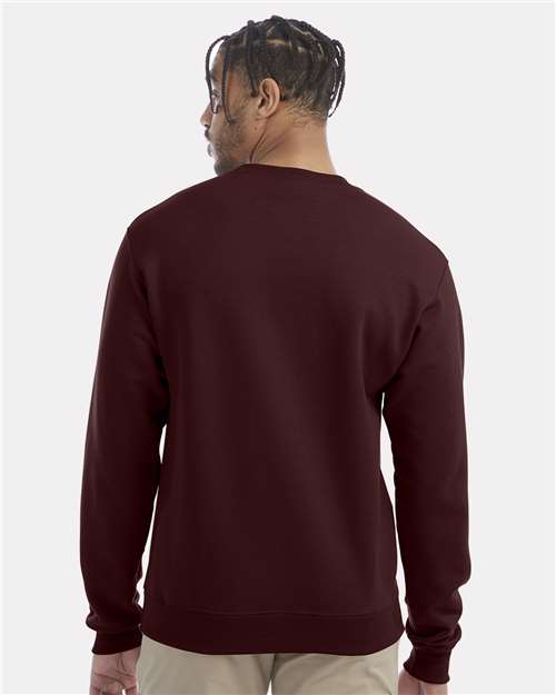 Champion S600 Maroon — on model back
