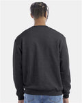Champion S600 Charcoal Heather — on model back