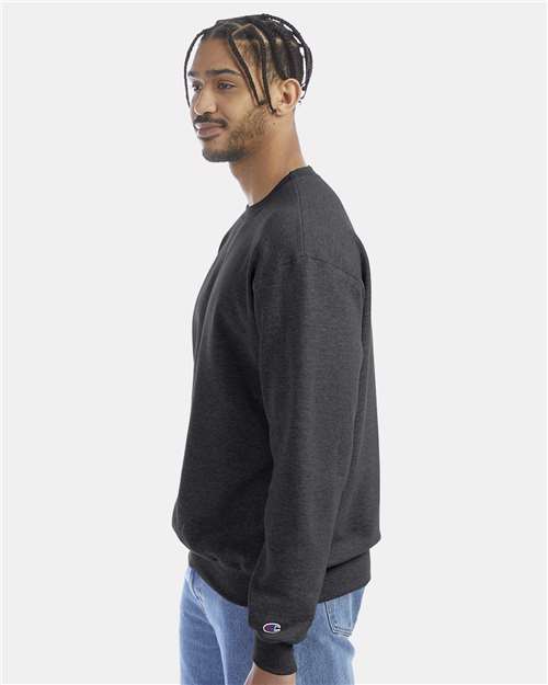 Champion S600 Charcoal Heather — on model side