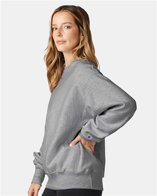 Champion S149 Oxford Grey — on model side