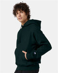Champion S101 Dark Green — on model side