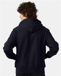 Champion S101 Navy — on model back