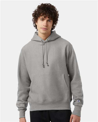 Champion S101 Oxford Grey — on model front