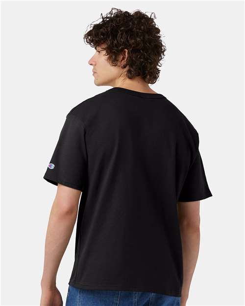 Champion T105 Black — on model back