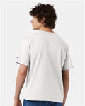 Champion T105 White — on model back
