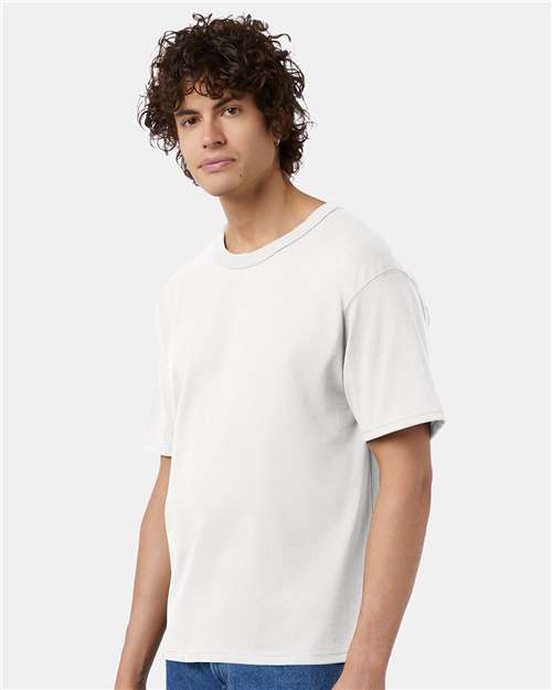 Champion T105 White — on model side