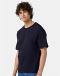 Champion T105 Navy — on model side
