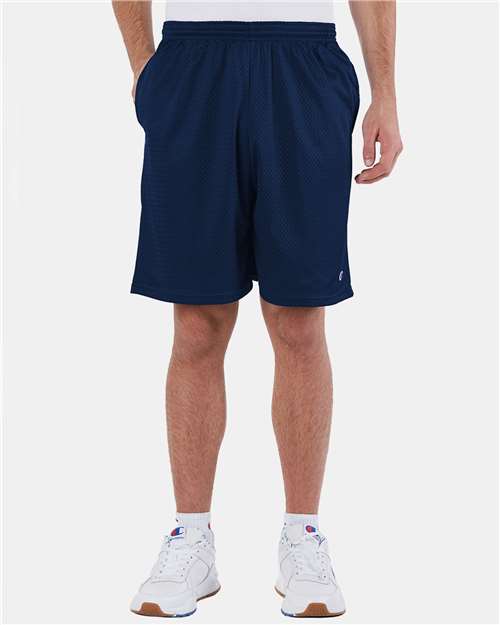 Champion S162 Navy — on model front