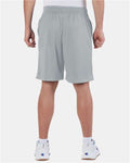 Champion S162 Athletic Grey — on model back