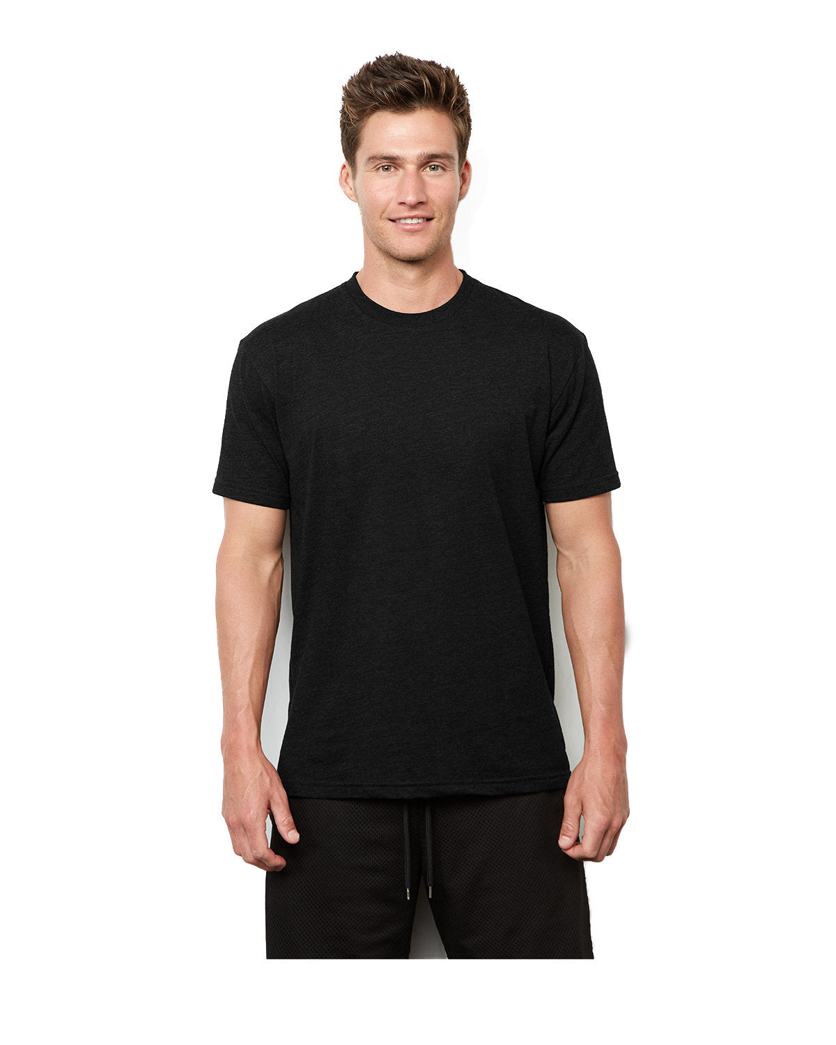 Unisex Eco Heavyweight T-Shirt - Heather Black