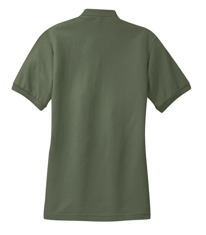 Women's Silk Touch Polo - Clover Green