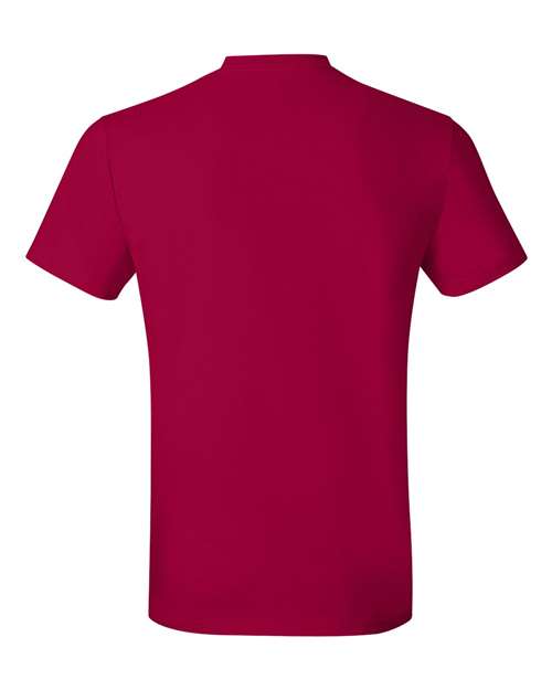 Hanes 4980 Deep Red — back