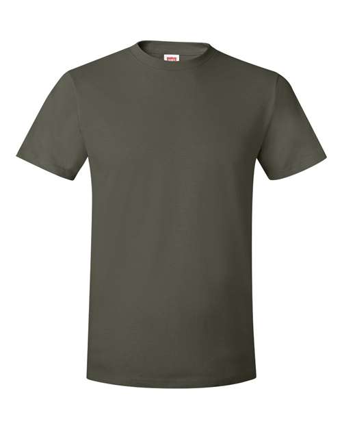 Hanes 4980 Fatigue Green — front
