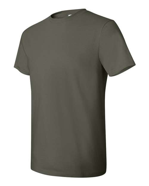 Hanes 4980 Fatigue Green — side