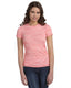 Bella + Canvas 6650 - Women's Cotton/Polyester Tee - Red Marble
