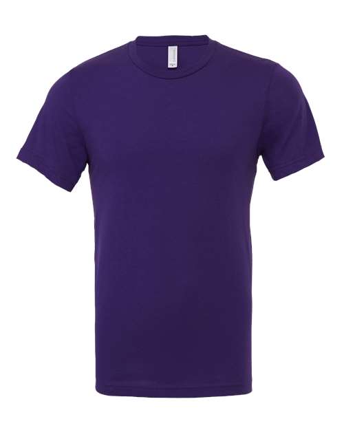 BELLA + CANVAS 3001 Team Purple — front
