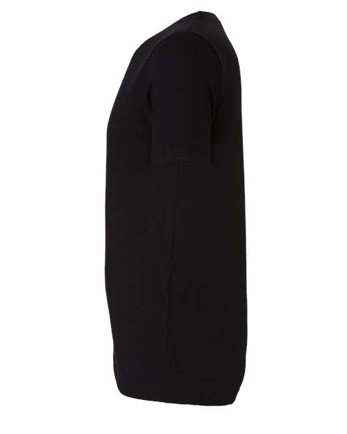 BELLA + CANVAS 3001 Black — direct side