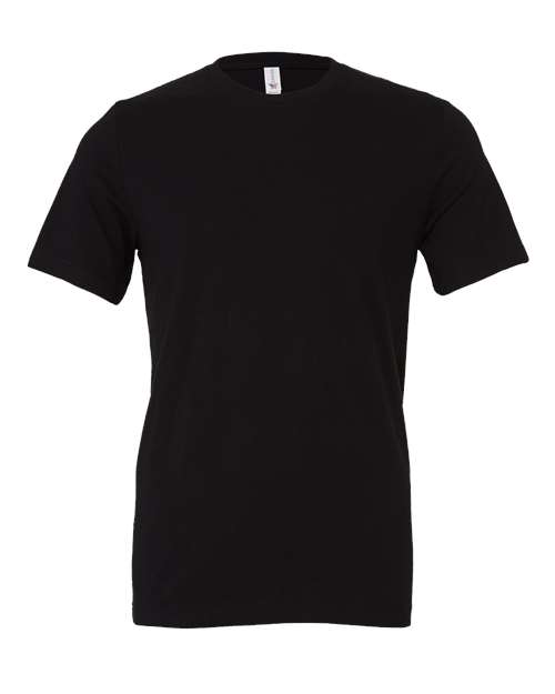 BELLA + CANVAS 3001 Black — front