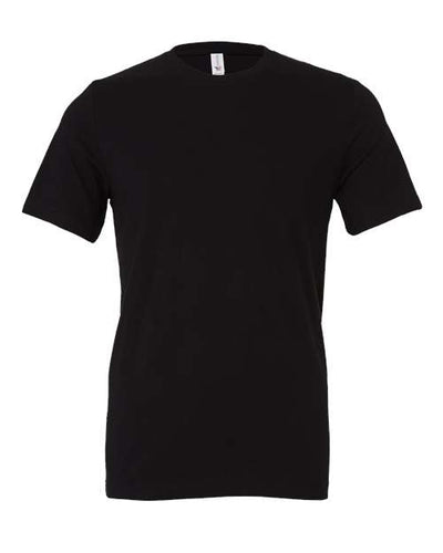 BELLA + CANVAS 3001 Black — front