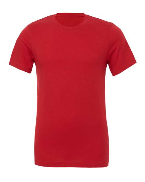 BELLA + CANVAS 3001 Canvas Red — front