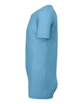 BELLA + CANVAS 3001 Ocean Blue — direct side