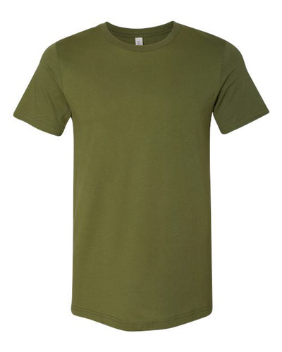 BELLA + CANVAS 3001 Olive — front