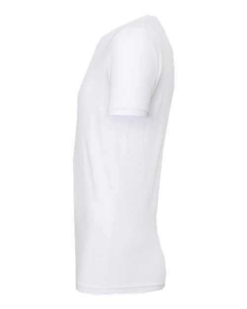 BELLA + CANVAS 3001 White — direct side