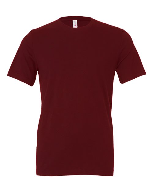BELLA + CANVAS 3001 Maroon — front