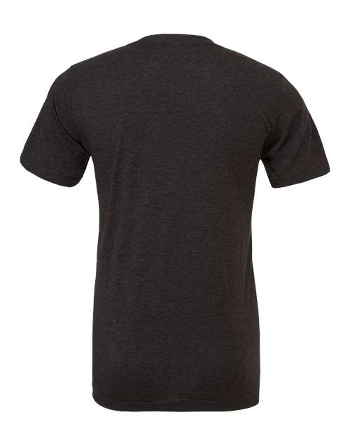 BELLA + CANVAS 3413 Charcoal Black Triblend — back