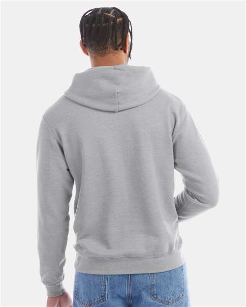 Champion S700 Light Steel — on model back