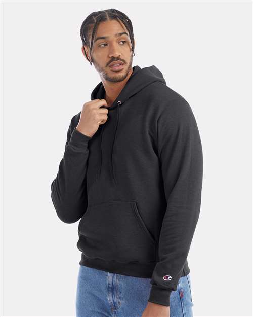 Champion S700 Charcoal Heather — on model side