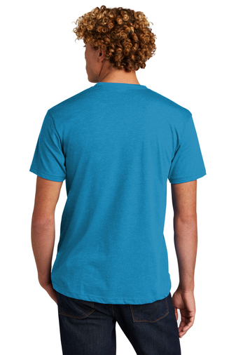 Unisex CVC Crewneck T-Shirt - Turquoise