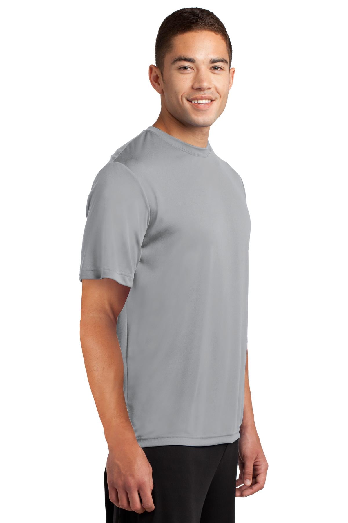 Unisex PosiCharge Competitor Tee - Silver