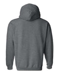 Gildan 18500 Dark Heather — back