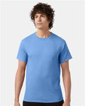 Champion T425 Light Blue — on model front
