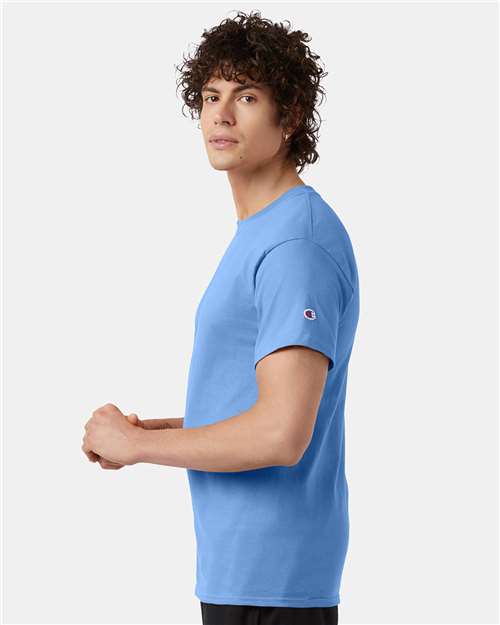 Champion T425 Light Blue — on model side